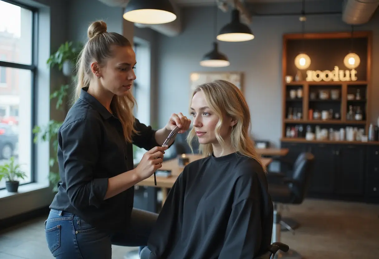 Hair salon economics: Less spending on cuts, colors, nails and massages indicative of slowdown - MPR News
