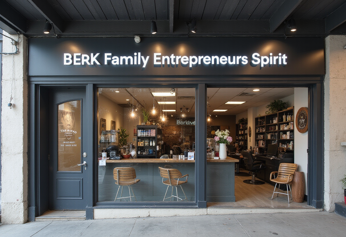 Berk Brings Family’s Entrepreneurial Spirit to New Salon - Business Journal Daily